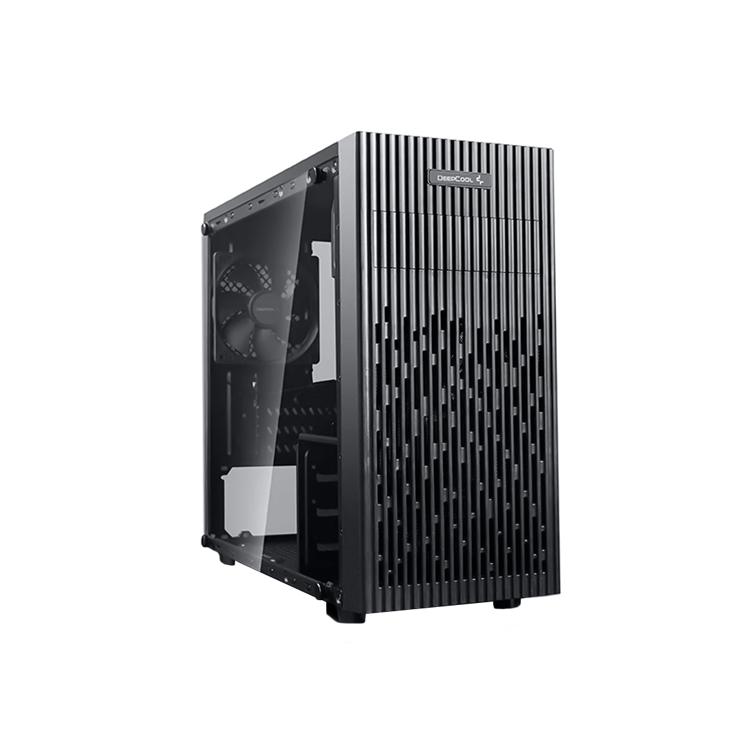 CASE DEEP COOL MATREXX 30, SIN FUENTE, NEGRO, 1 PANEL VIDRIO