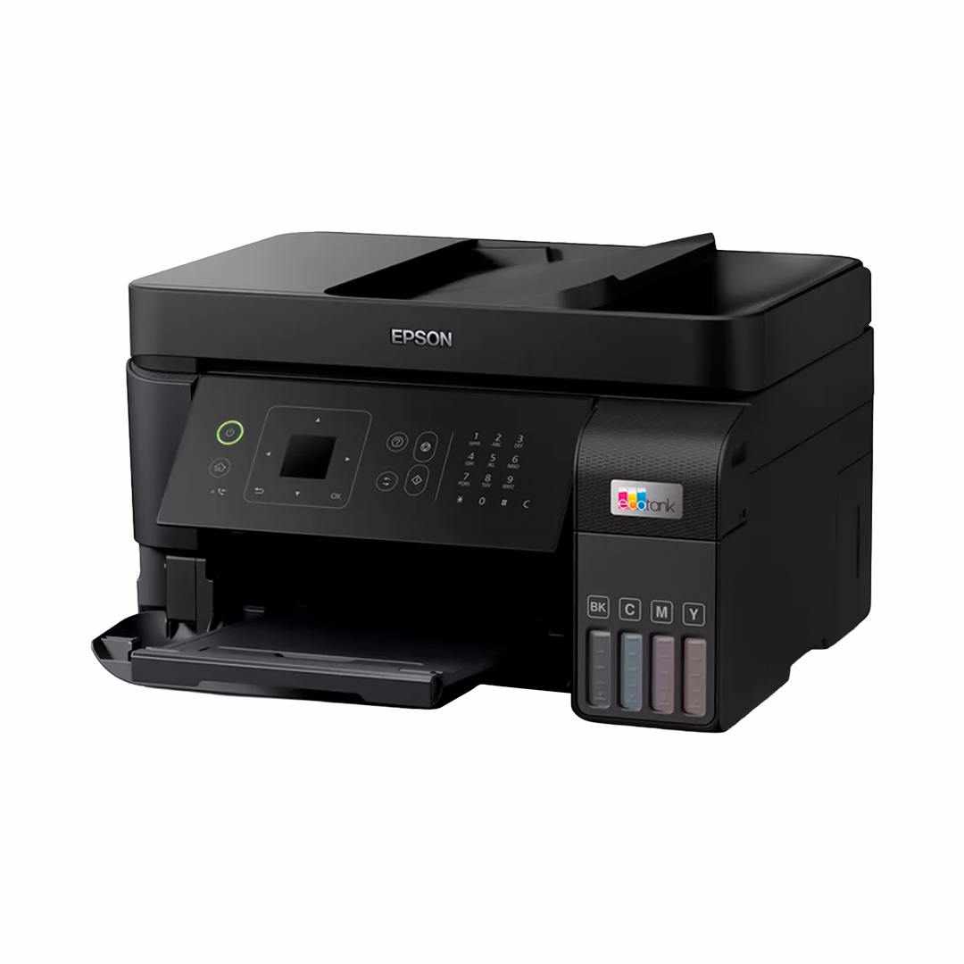 IMPRESORA MULTIFUNCIONAL TINTA EPSON ECOTANK L5590 IMPRIME/ESCANEA/COPIA/FAX, SISTEMA CONTINUO, USB/LAN/WI-FI, PANEL TÁCTIL - C11CK57303 - Vista 3