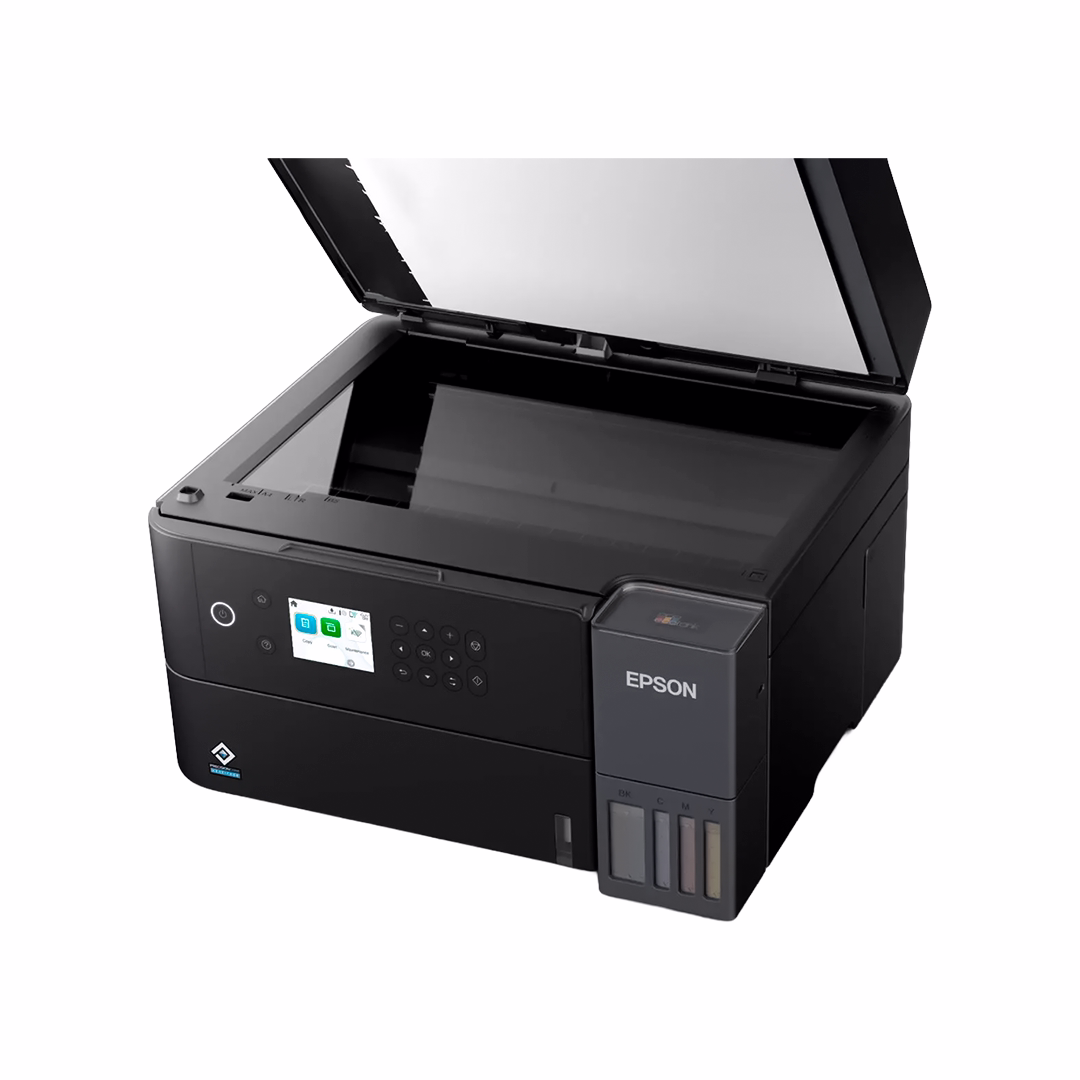 IMPRESORA MULTIFUNCIONAL TINTA EPSON ECOTANK L6370 IMPRIME/ESCANEA/COPIA/FAX/, SISTEMA CONTINUO, USB/LAN/WI-FI, PANEL TÁCTIL, ADF AUTOMATICO - C11CL43301 - Vista 4