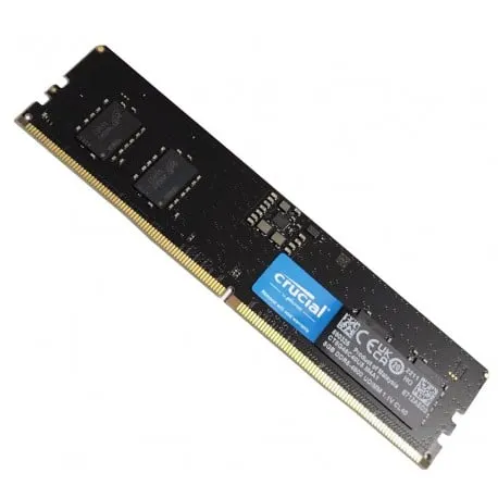 MEMORIA RAM - CRUCIAL - CT8G48C40U5.M4A1 - 8GB DDR5-4800MHZ, SODIMM, CL40, 1.1V, NON-ECC UNBUFFERED, PARA LAPTOP - CT8G48C40U5.M4A1