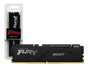 MEMORIA RAM - KINGSTON - FURY BEAST KF552C40BB-8 - 8GB DDR5-5200MT/S, DIMM, CL40, 1.25V, 288-PIN, XMP 3.0, NON-ECC - KF552C40BB-8