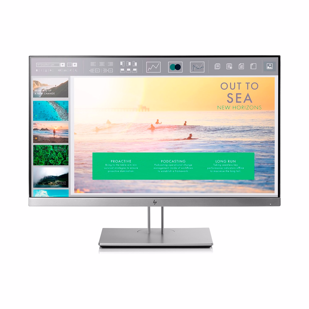 MONITOR DE OFICINA - HP - ELITEDISPLAY E233 - MONITOR 23\" FHD IPS, HDMI, DISPLAYPORT, VGA, 3 PUERTOS USB 3.0, AJUSTE DE ALTURA - 1FH46AA