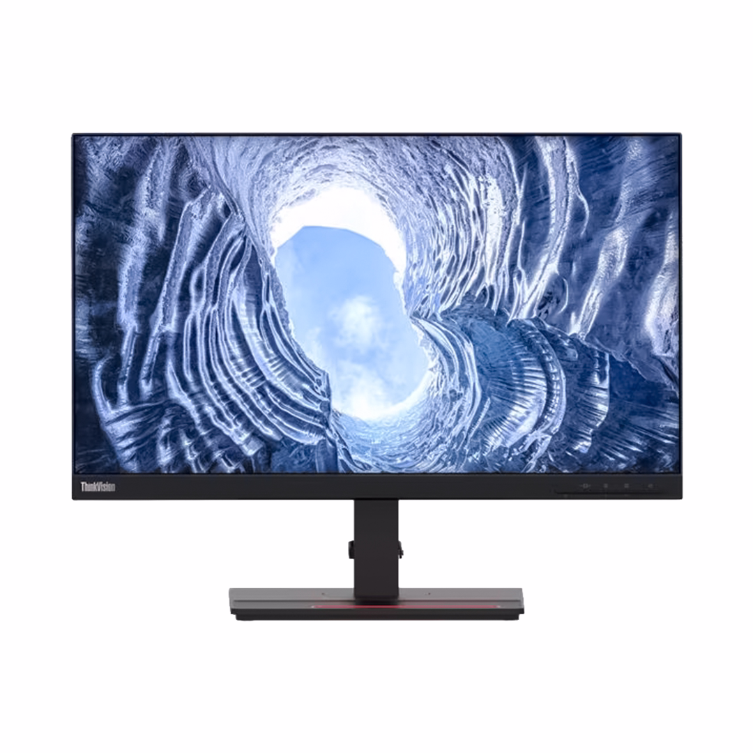 MONITOR LENOVO THINKVISION T24I-20 23.8\" FHD IPS, HDMI, DISPLAYPORT, VGA, USB 3.2 GEN1, AJUSTE ERGONÓMICO - 61F7MAR1LA