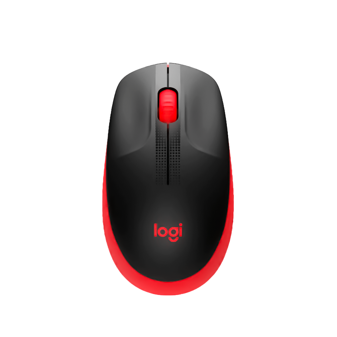 PERIFERICO - MOUSE INALAMBRICO - LOGITECH - M190 - ROJO Y NEGRO MOUSE INALAMB2028LZ0BN7L