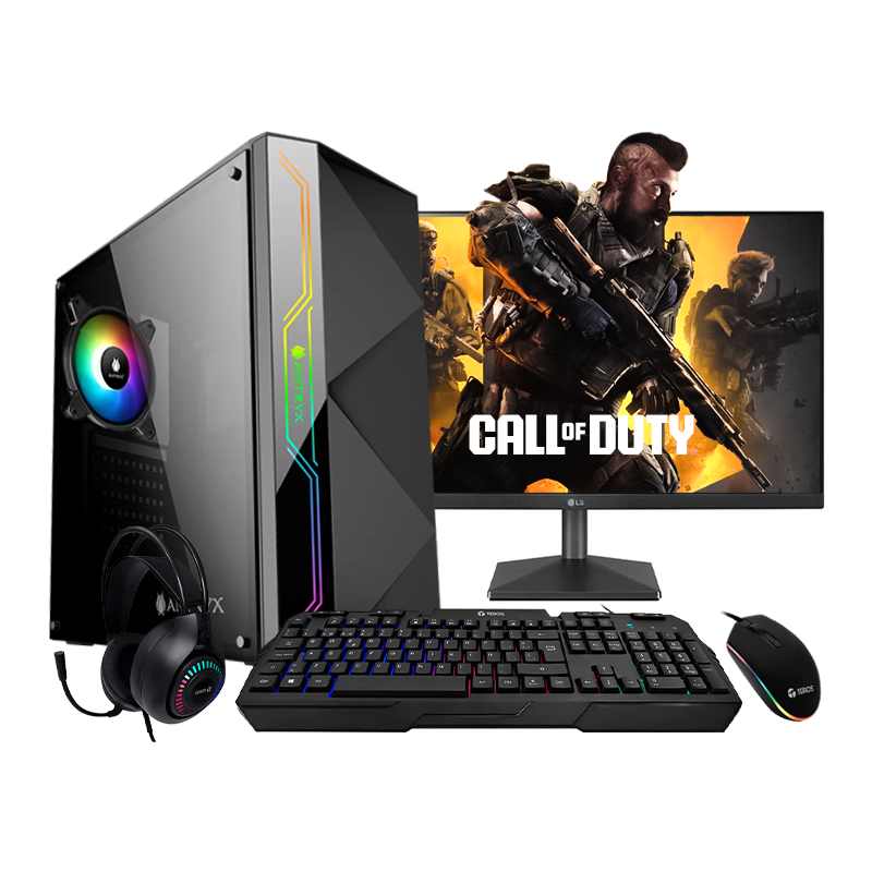 COMPUTADORA BLAZESTRIKE Z9 INTEL CORE I5-14400 2.50GHZ, 23.8' FHD, 8GB RAM, 1TB SSD
