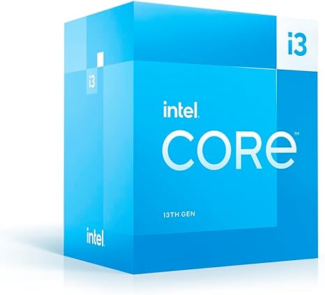 PROCESADOR - INTEL - CORE I3-13100 - PROCESADOR 4 NÚCLEOS 8 HILOS, 3.4 GHZ (TURBO 4.5 GHZ), 12 MB SMART CACHE, SOCKET LGA1700, 60W TDP - BX8071513100