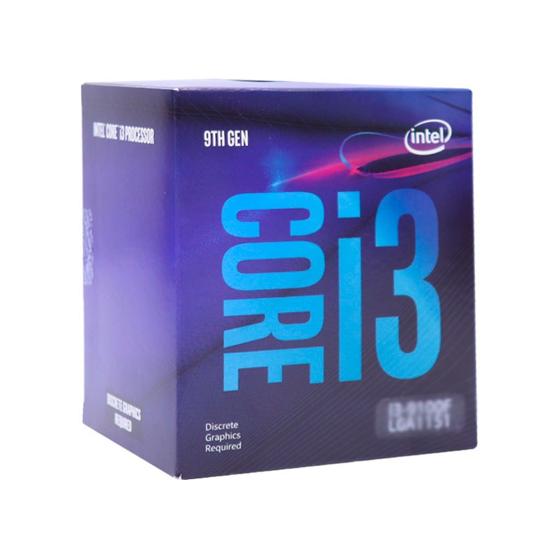 PROCESADOR - INTEL - CORE I3-9100 - PROCESADOR 4 NÚCLEOS, 3.6 GHZ, 6 MB CACHE L3, SOCKET LGA1151, 65W TDP - BX80684I39100