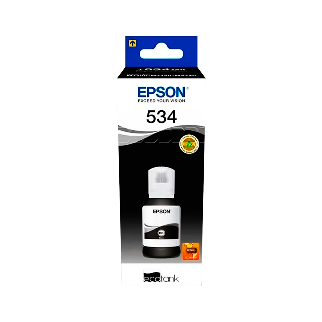 TINTA DE IMPRESION EPSON 534, COLOR NEGRO